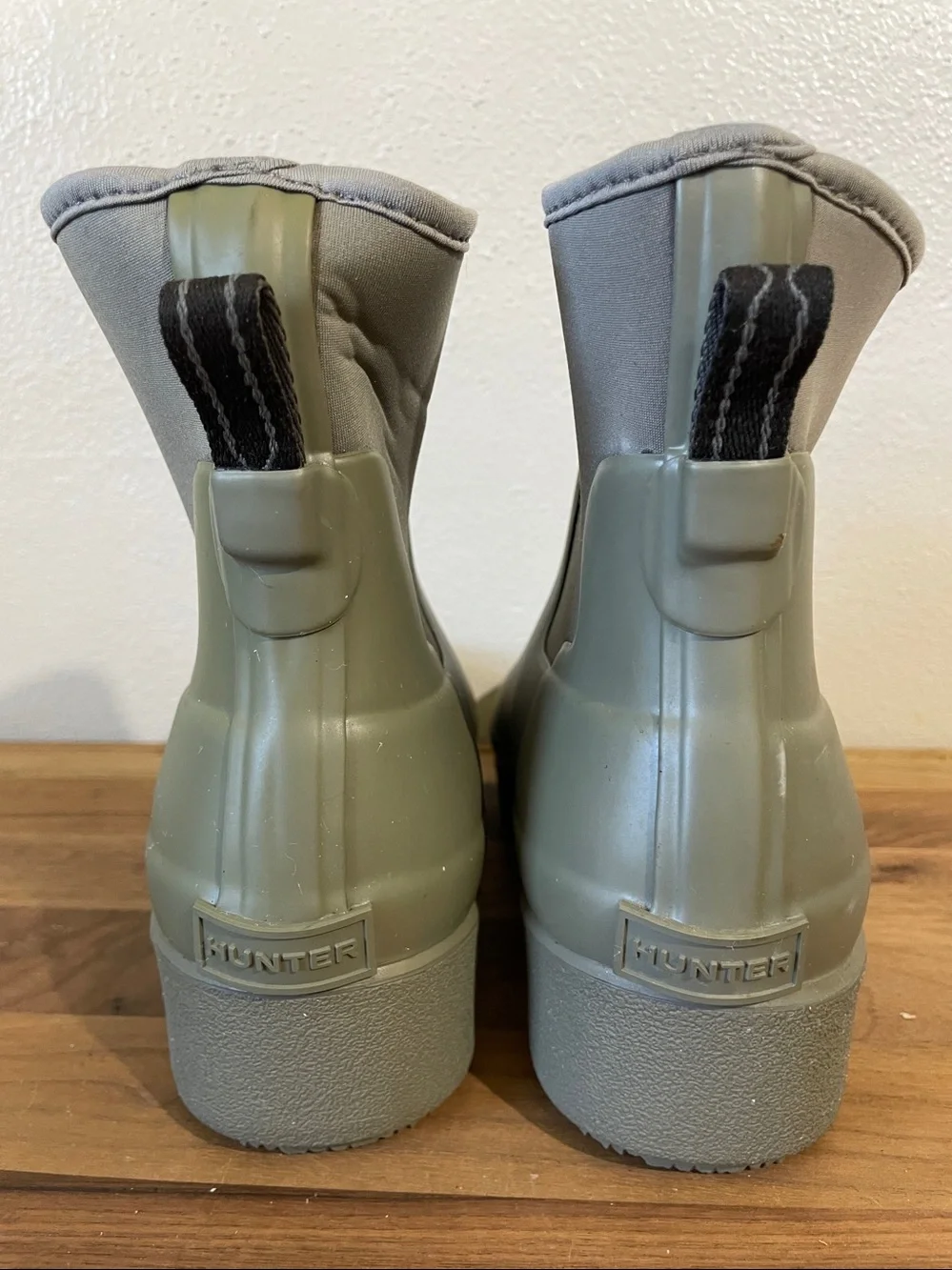 Outdoor Original Play Waterproof Rain Boots Sage Pull On Hunter US 7 Heritage